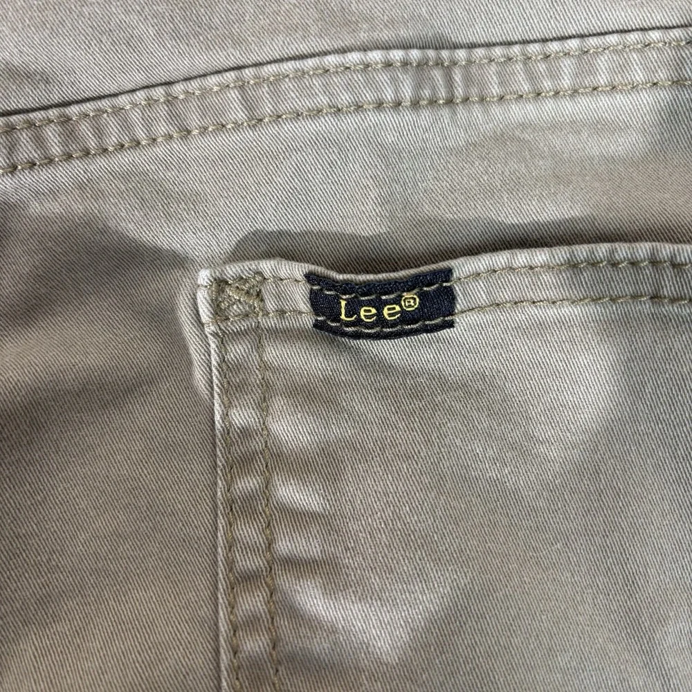 Lee Pants Extreme Motion Khaki Mens 40x30 (Fits 40x28) Straight Fit Stretch Tan - Picture 7 of 14